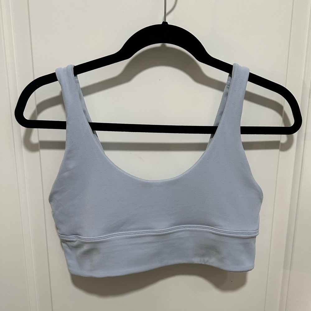Light Blue Lululemon Align Reversible Sport Bra